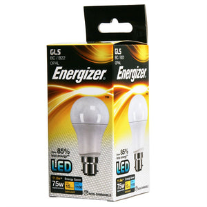 Energizer 12W (100W) LED BC B22 Standard Shape Bulb GLS