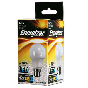 Energizer 9W (60W) LED Standard Shape Bulb GLS BC B22