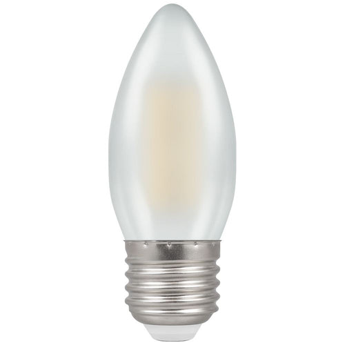 LED candle filament pearl ES