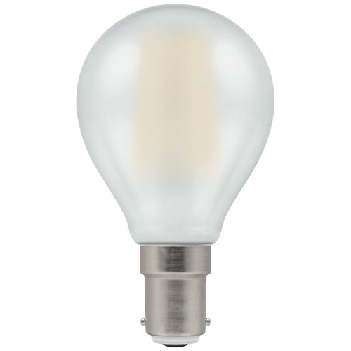 LED golf ball light bulb filament pearl SBC