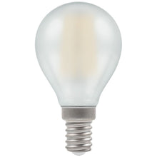 Load image into Gallery viewer, LED golf ball light bulb filament pearl SES