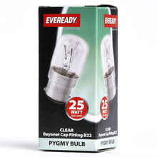 Load image into Gallery viewer, Eveready 25W PYGMY BC B22 Light Bulb