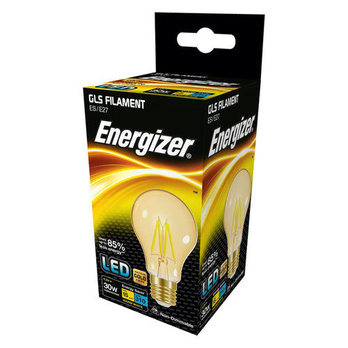 Energizer 4w (30W) LED Filament GLS Antique ES E27